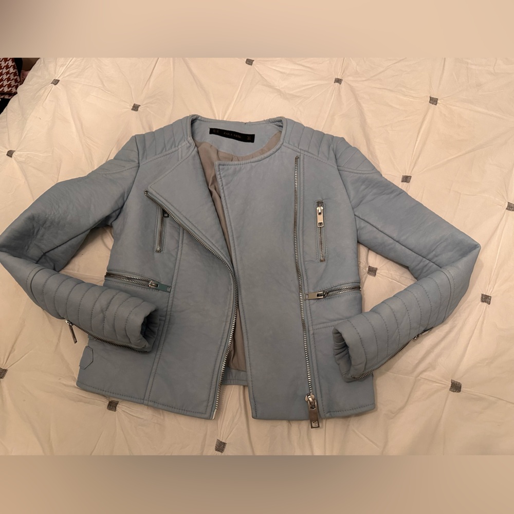 Zara motorcycle jacket